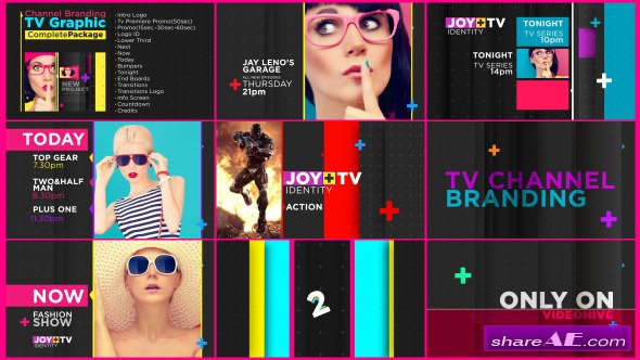 Videohive Tv Identity Branding Complete Package