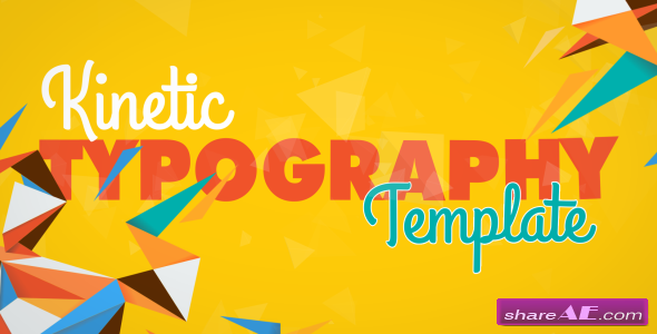 Videohive Kinetic Typography 8523088