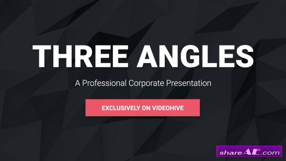 Videohive Three Angles Corporate Presentation