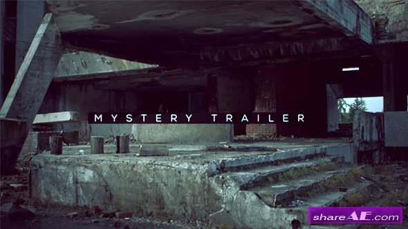 Videohive Mystery Trailer