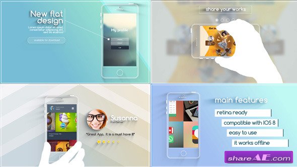 Videohive Flat and Modern App Explainer
