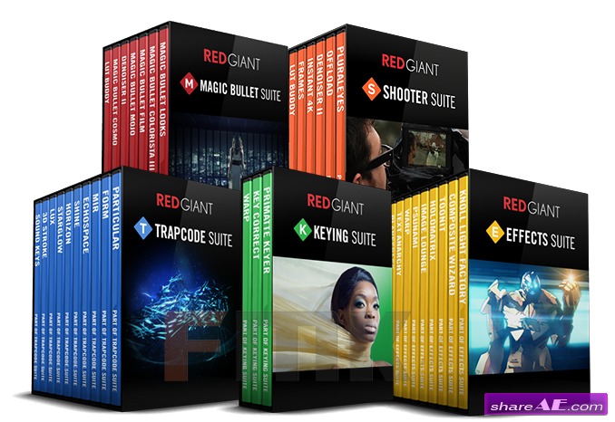 Red Giant All Suites + Guru Presets (Win/Mac) July 2015