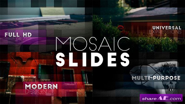 Videohive Mosaic Slides