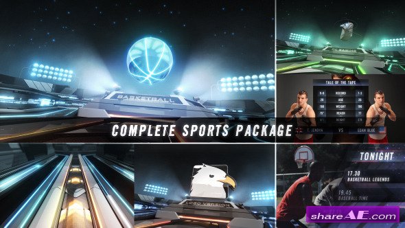 Videohive Action Zone - Complete Sports Broadcast Package