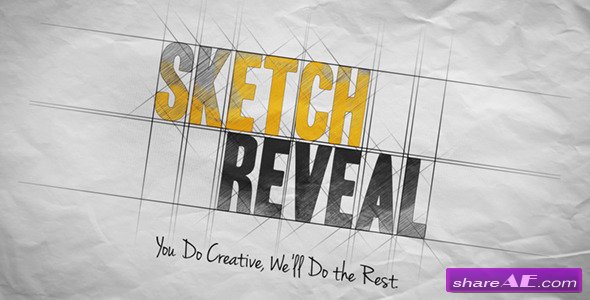 Videohive Sketch Reveal