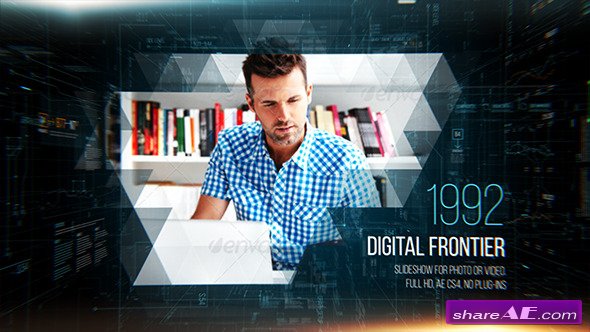 Videohive Digital Frontier Slideshow - After Effects Templates