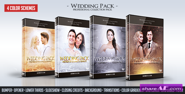 Videohive Wedding Pack - After Effects Templates