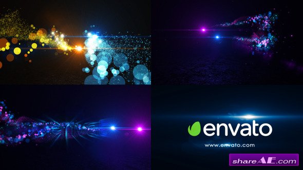 Videohive Elegant Particle Logo - After Effects Templates