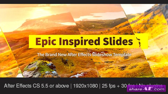 Videohive Epic Inspired Slides - After Effects Templates