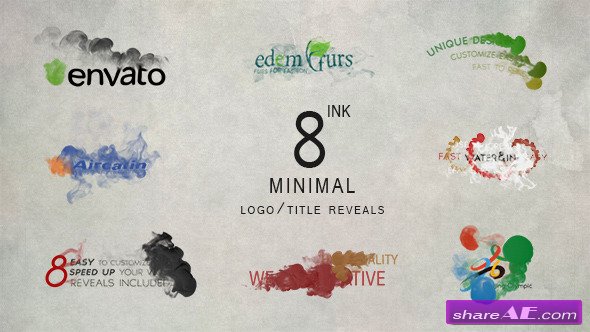 Videohive Minimal Ink Logo/Title Reveals Package