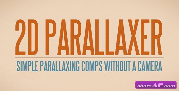 PARALLAXER 2, One click 3D Parallax Script, Add Ons