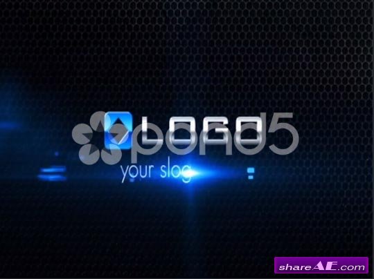 Dark Corporate Logo Text Title 3D - After Effects Templates (Pond5)