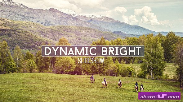 Dynamic Bright Slideshow - After Effects Templates (Videohive)