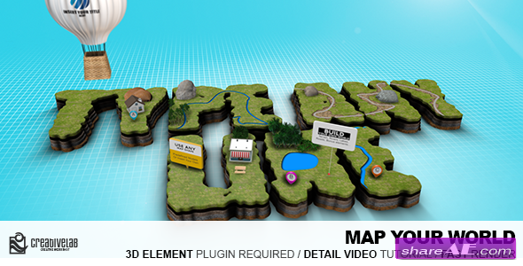 Videohive Map Your World - After Effects Templates