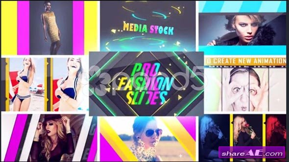 Pro Fashion Slides - After Effects Templates (Pond5)