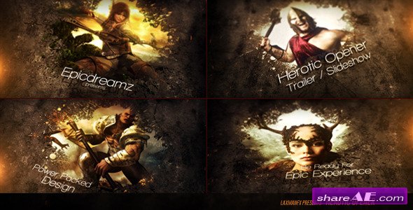 Videohive Heroic Opener - After Effects Templates
