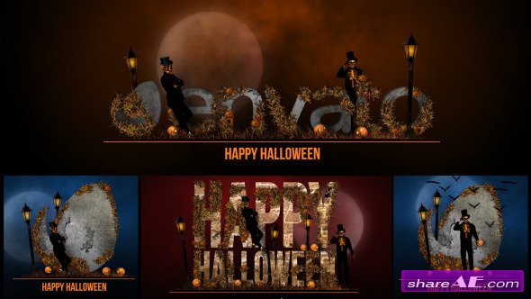 Videohive Halloween Bumper - After Effects Templates