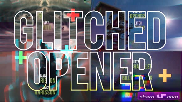 Videohive Glitch Opener 12842089  - After Effects Templates