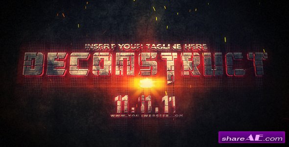 Deconstruct - After Effects Templates (Videohive)