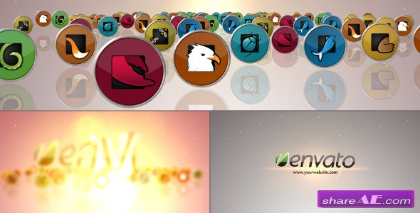 Media Icons Logo - After Effects Templates (Videohive)