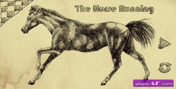 The Horse Running - Motion Graphics (Videohive)
