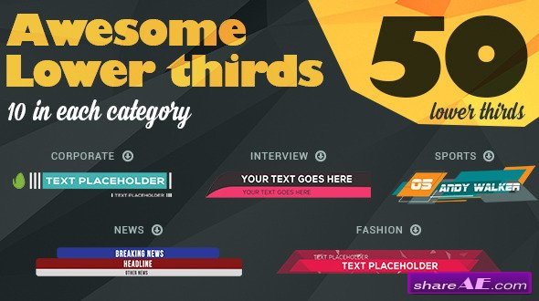 Lower Third 11864073 - After Effects Templates (Videohive)