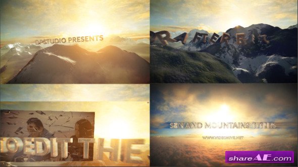 Sky and Mountains Titles - After Effects Templates (Videohive)