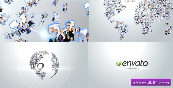 Corporate Puzzles World - After Effects Templates (Videohive)