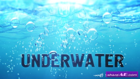Underwater Free After Effects Templates After Effects Intro Template Shareae