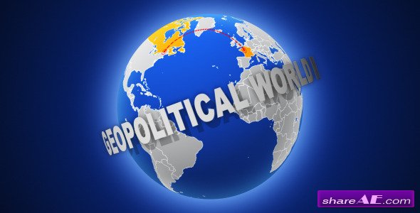 Geopolitical World Map - Videohive