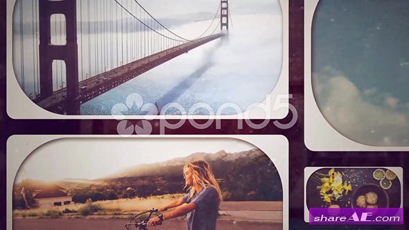 after effects template photo collage gallery free download