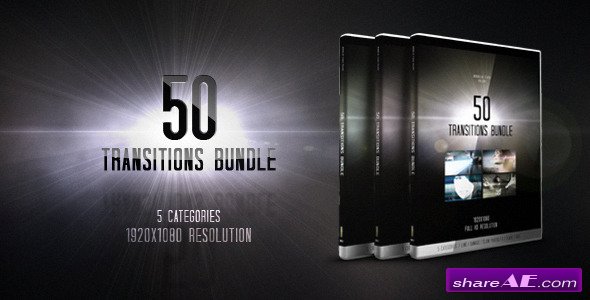 50 Transitions Bundle -  Motion Graphics (Videohive)
