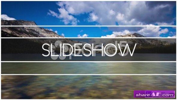 Modern Clean Slideshow - Photo Video & Text Display Gallery Transition Portfolio (Pond5)