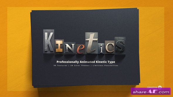 Kinetics | Professional Kinetic Typography System - Videohive