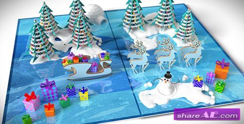 Christmas Pop-Up Card - Videohive