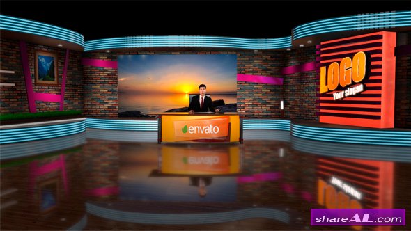 virtual studio after effects template free download