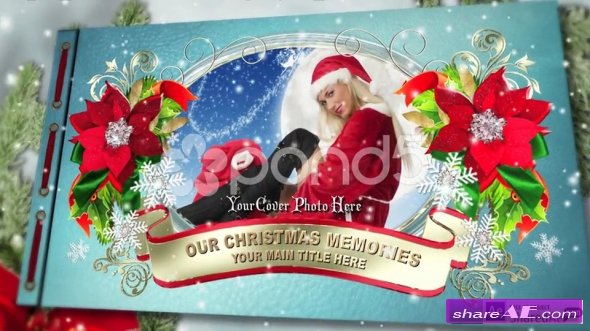 Santa's Christmas Photo Album - After Effects Templates