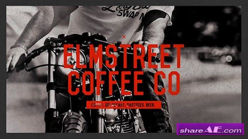 Harlem Grungy Retro Graphics Pack - After Effects Template (RocketStock)