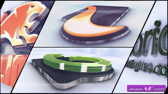 Glossy 3D Corporate Logo - Videohive