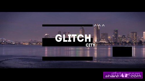 Glitch City Logo Opener - After Effects Template (Motion Array)