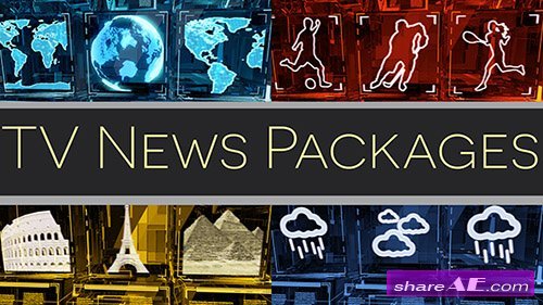 Tv Broadcast News Packages - After Effects Template (Pond5)