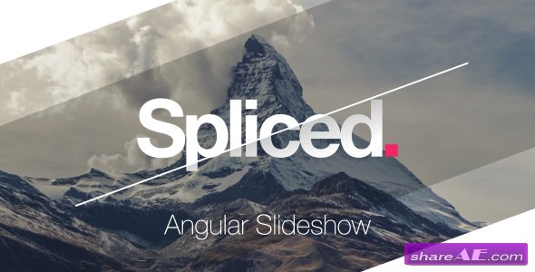 Spliced Angular Slideshow - Videohive