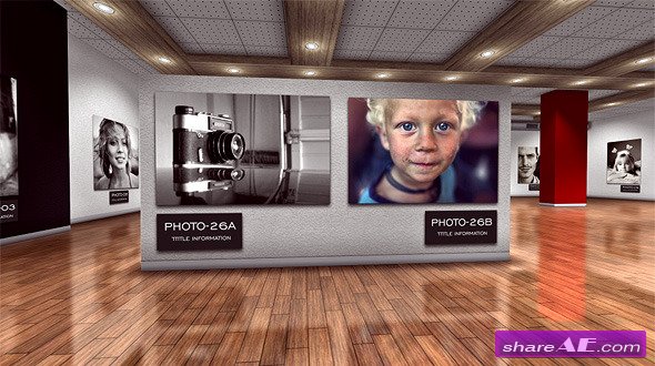 Videohive  Photo Art Gallery 3D - After Effects Template