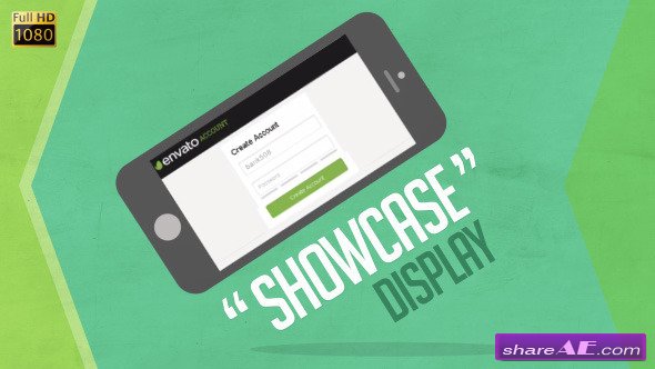 Videohive Showcase Device Display - After Effects Templates