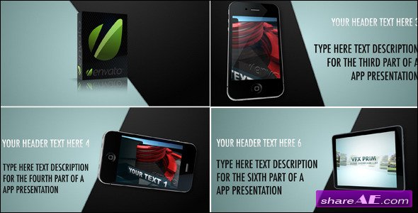 Videohive Mobile App Promo 1605442 - After Effects Templates