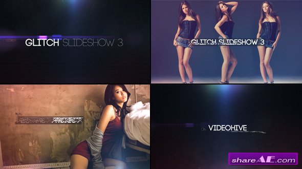 Videohive Glitch Slideshow 3 - After Effects Templates