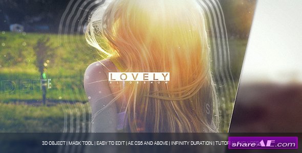 Videohive Lovely Slideshow - After Effects Templates