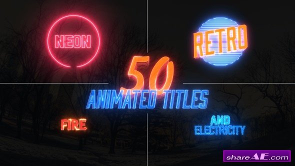 Videohive Awesome Title Pack - After Effects Templates
