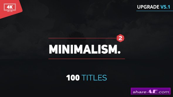 Videohive Minimalism 2 - After Effects Templates