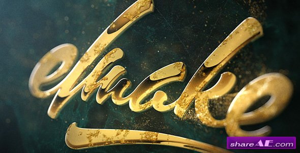 VIDEOHIVE Epic Golden Logo - AFTER EFFECTS TEMPLATES
